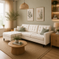 Canapé d'angle 280 x160 cm Renzo