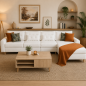 Salon d'angle Modulable | STYLE SCANDINAVE  NERIO