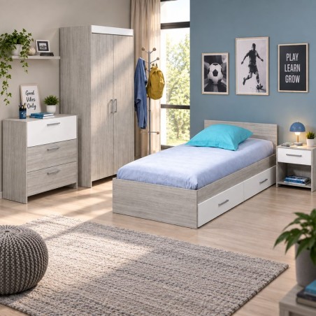 Chambre Enfant Rivallo En MDF stratifié certifié