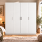 Armoire OSLO 160 cm – 4 Portes Battantes | Plusieurs Coloris au Choix Armoire OSLO 160 cm – 4 Portes Battantes | Plusieurs Coloris au Choix