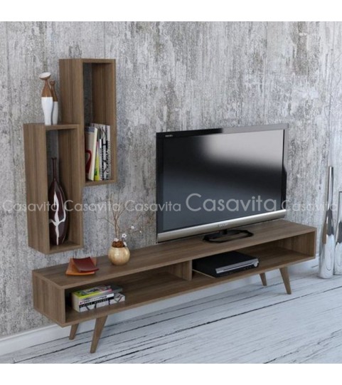 Meuble TV en panneau de particule Cary