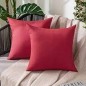 Coussin Motif uni - Gris 45x45cm - en Velours Doux - décoratif Salon Canapé Coussin Motif uni - Gris 45x45cm - en Velours Doux - décoratif Salon Canapé