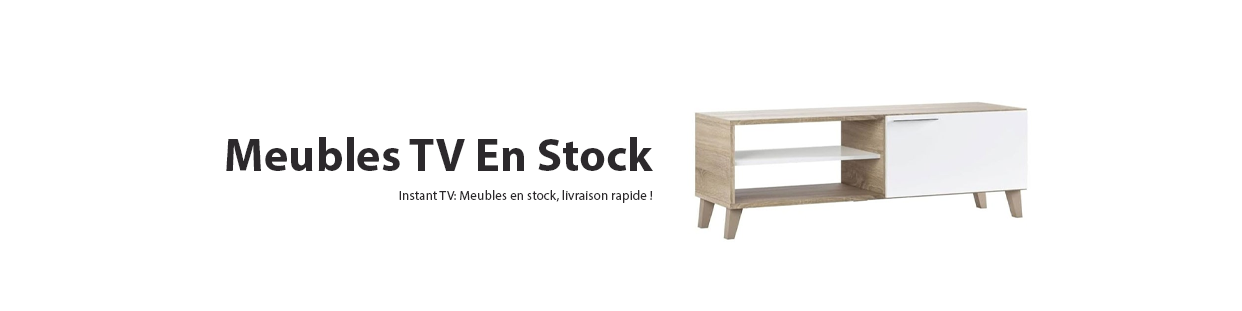 Meuble TV en Stock : Livraison Rapide et Prix Cassés en Tunisie!